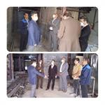 بازدید کارشناس فنی و مشاور دانشگاه علوم پزشکی کرمانشاه آقای دکتر اختری از بیمارستان امام خمینی-ره1401/03/7