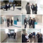 بازدید دکتر احمد رضا بیگلری مشاور و رئیس محترم دفتر ریاست دانشگاه علوم پزشکی کرمانشاه ، دکتر محمد علی خدایی مدیریت محترم شبکه