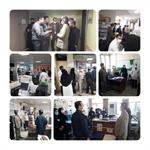 بازدید مدیر شبکه بهداشت ودرمان  حراست محترم ،،مدیر و مترون بیمارستان بمناسبت تبریک سال نو و تقدیر از زحمات شبانه روزی تمام