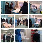 بازدید گروه ایمنی دانشگاه علوم پزشکی کرمانشاه ازبیمارستان امام خمینی (ره) شهرستان اسلام آباد غرب مورخه ۱۴۰۰/۸/۳