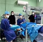 شروع مجدد ارائه خدمات جراحی چشم پس از سه سال وقفه ، دربیمارستان امام خمینی (ره) اسلام‌آباد غرب