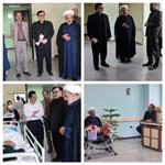 دیدار و عیادت از بیماران بخش های مختلف بیمارستان توسط حجت الاسلام شهبازی1402/5/2