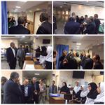 بازدید هیات رییسه دانشگاه از نوسازی برخی از بخش های بیمارستان ،در قالب طرح ارتقای هتلینگ بیمارستانی