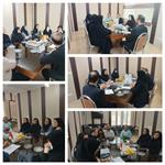 جلسه هفته شیر مادر و ارزیابی بیمارستان دوستار کودک با حضور مدیر شبکه بهداشت و درمان ،معاون امور بهداشتی کارشناسان