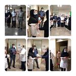 قدردانی از پرسنل رادیولوژی بیمارستان بمناسبت روز جهانی رادیولوژی ،با حضور مدیر و .... ..۱۴۰۰/۸/۱۷