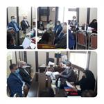 برگزاری تفاهم نامه مدیریت بحران بیمارستان حضرت امام خمینی (ره) با ادارات شهرستان اسلام آباد غرب1401/02/07