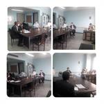 برگزاری جلسه مالی  بیمارستان با حضور مدیر شبکه بهداشت ودرمان ،مسئول حسابداری ،مدیر بیمارستان1400/12/21