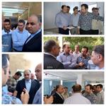 بازدید ریاست محترم دانشگاه علوم پزشکی کرمانشاه جناب دکتر محمدی و هیئت همراه از اورژانس  جدید بیمارستان شهید محمدرضا فتاحی