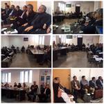 نشست هم اندیشی رئیس دانشگاه و‌ معاونان‌توسعه مدیریت و‌منابع ، درمان و غذا و‌دارو با پزشکان متخصص بیمارستان